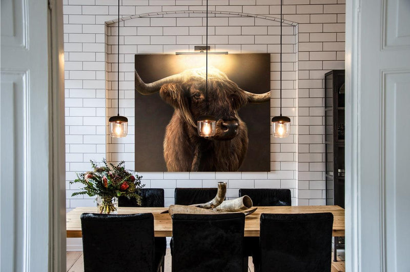 Acorn Siyah/Metalik Gri 16cm Avize, Aydınlatma Bonvagon