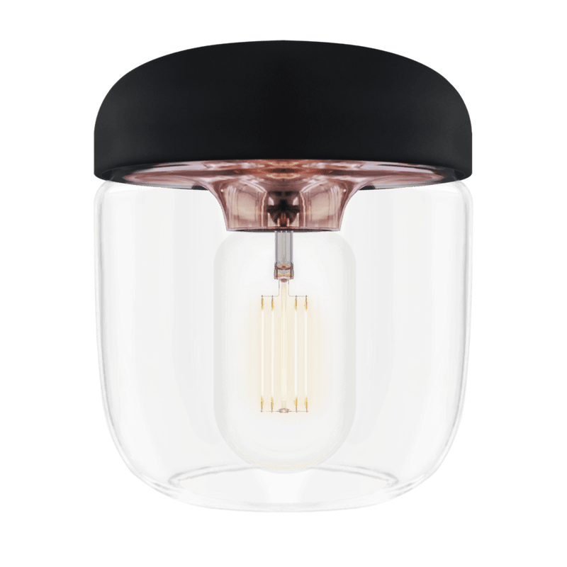 Acorn SiyahParlak Bakır 16cm Avize, Aydınlatma Bonvagon