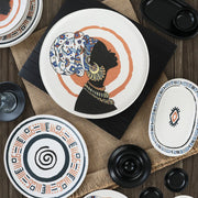 African Kahvaltı Takımı 50 Parça 6 Kişilik 20634-37 Bonvagon