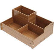 Ahşap Masa Üstü Düzenleyici Kutu Bonvagon