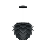 Aluvia Mini Antrasit Gri 40cm Avize, Lambader, Masa Lamba Başlığı, Aydınlatma Bonvagon