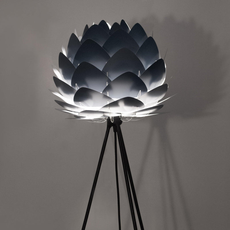 Aluvia Mini Antrasit Gri 40cm Avize, Lambader, Masa Lamba Başlığı, Aydınlatma Bonvagon