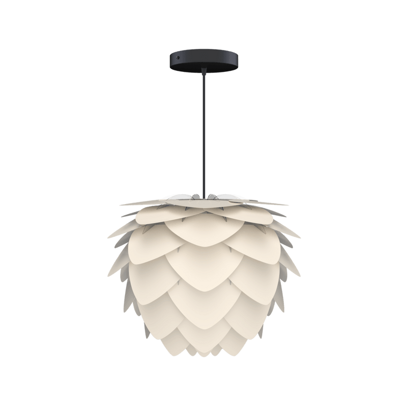 Aluvia Mini İnci Beyazı 40cm Avize, Lambader, Masa Lamba Başlığı, Aydınlatma Bonvagon