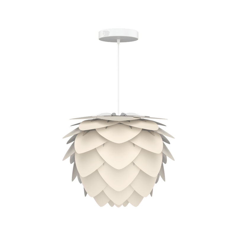 Aluvia Mini İnci Beyazı 40cm Avize, Lambader, Masa Lamba Başlığı, Aydınlatma Bonvagon