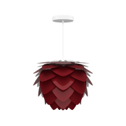 Aluvia Mini Kırımızı 40cm Avize, Lambader, Masa Lamba Başlığı, Aydınlatma Bonvagon