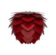 Aluvia Mini Kırımızı 40cm Avize, Lambader, Masa Lamba Başlığı, Aydınlatma Bonvagon