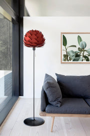 Aluvia Mini Kırımızı 40cm Avize, Lambader, Masa Lamba Başlığı, Aydınlatma Bonvagon