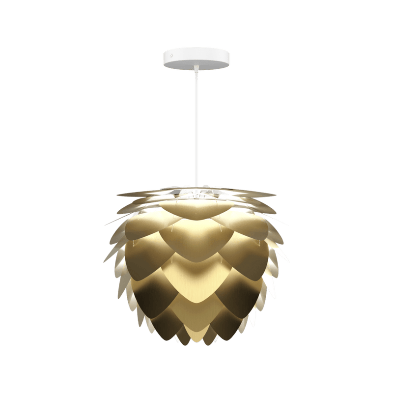 Aluvia Mini Pirinç 40cm Avize, Lambader, Masa Lambası, Aydınlatma Bonvagon