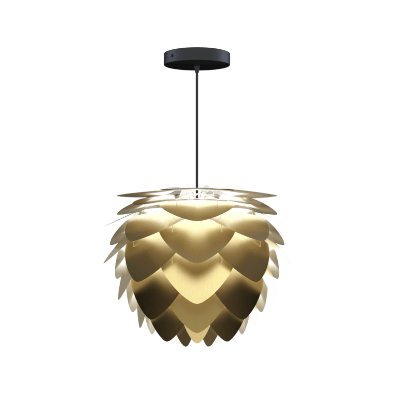 Aluvia Mini Pirinç 40cm Avize, Lambader, Masa Lambası, Aydınlatma Bonvagon