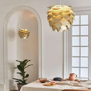 Aluvia Mini Pirinç 40cm Avize, Lambader, Masa Lambası, Aydınlatma Bonvagon