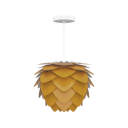 Aluvia Mini Safran Sarısı 40cm Avize, Lambader, Masa Lamba Başlığı, Aydınlatma Bonvagon