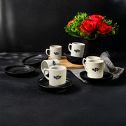 Amour Nordic Kahve Takımı 12 Parça 6 Kişilik Bonvagon