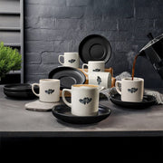 Amour Nordic Kahve Takımı 12 Parça 6 Kişilik Bonvagon