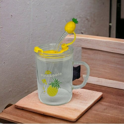 Ananas Tasarımlı Kupa Bardak Bonvagon