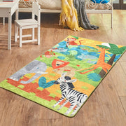 Animals OEKO-TEX® Çocuk Halısı, Kaymaz Taban, Yıkanabilir Bonvagon