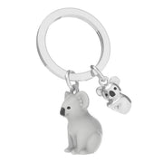 Anne Bebek Koala Anahtarlık Çelik Halkalı