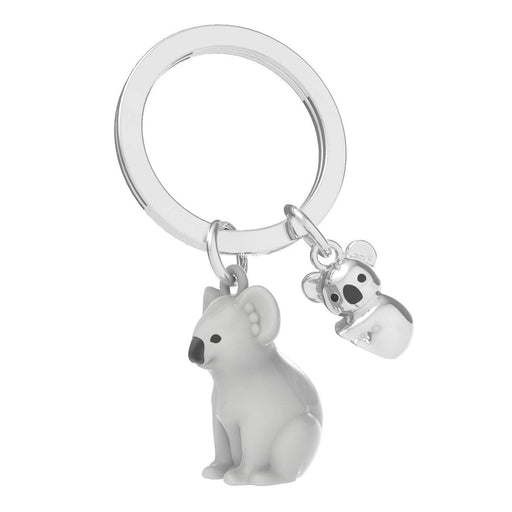 Anne Bebek Koala Anahtarlık Çelik Halkalı