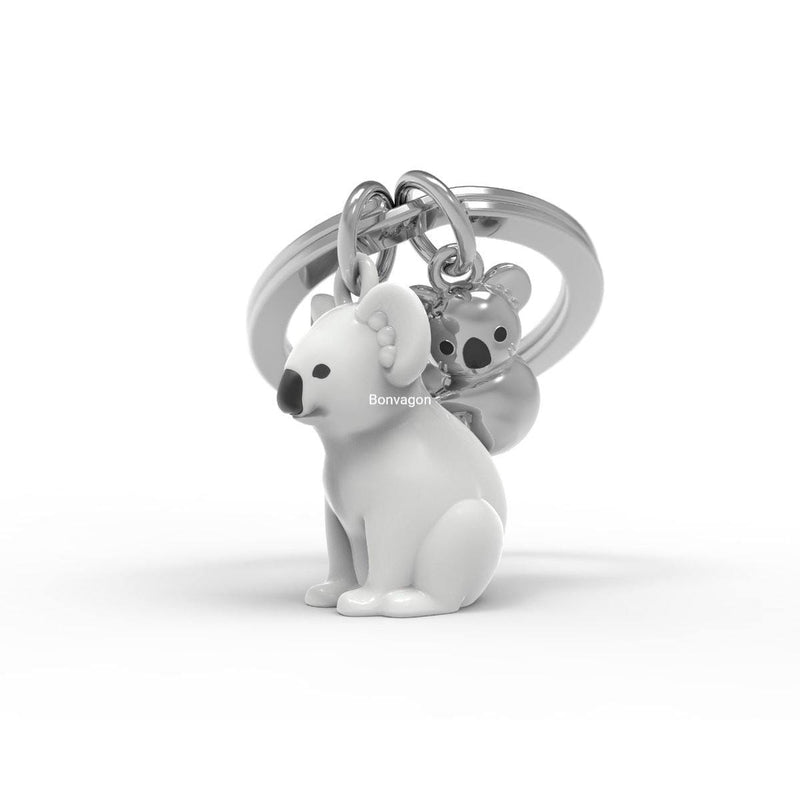 Anne Bebek Koala Anahtarlık Çelik Halkalı  Bonvagon Metalmorphose