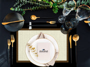 Antique Rome 4'lü İnce Keten Kumaş Amerikan Servisi 50x35cm Bonvagon