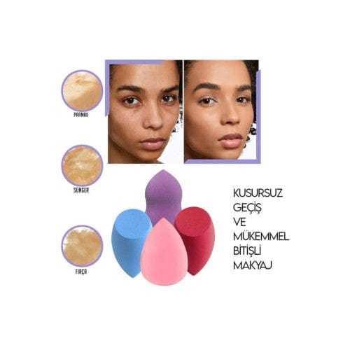 Armut Makyaj Sünger Seti 4 Adet Bonvagon