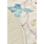 Arya Dijital Baskılı Yuvarlak Kaymaz Taban Yıkanabilir Banyo Halısı Bonvagon