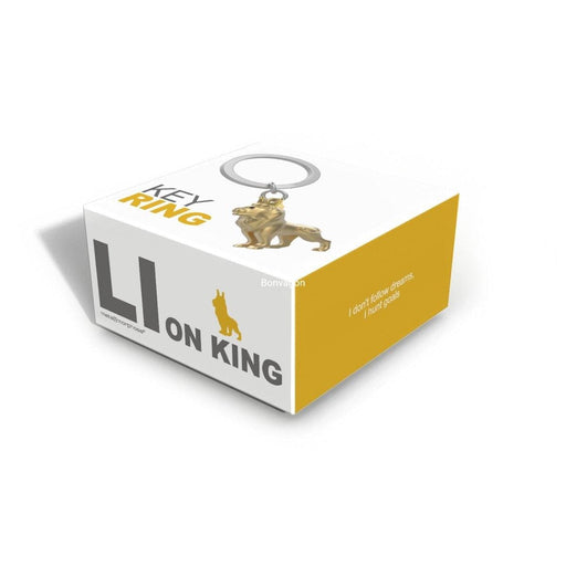 Aslan Anahtarlık Çelik Halkalı  Bonvagon Metalmorphose