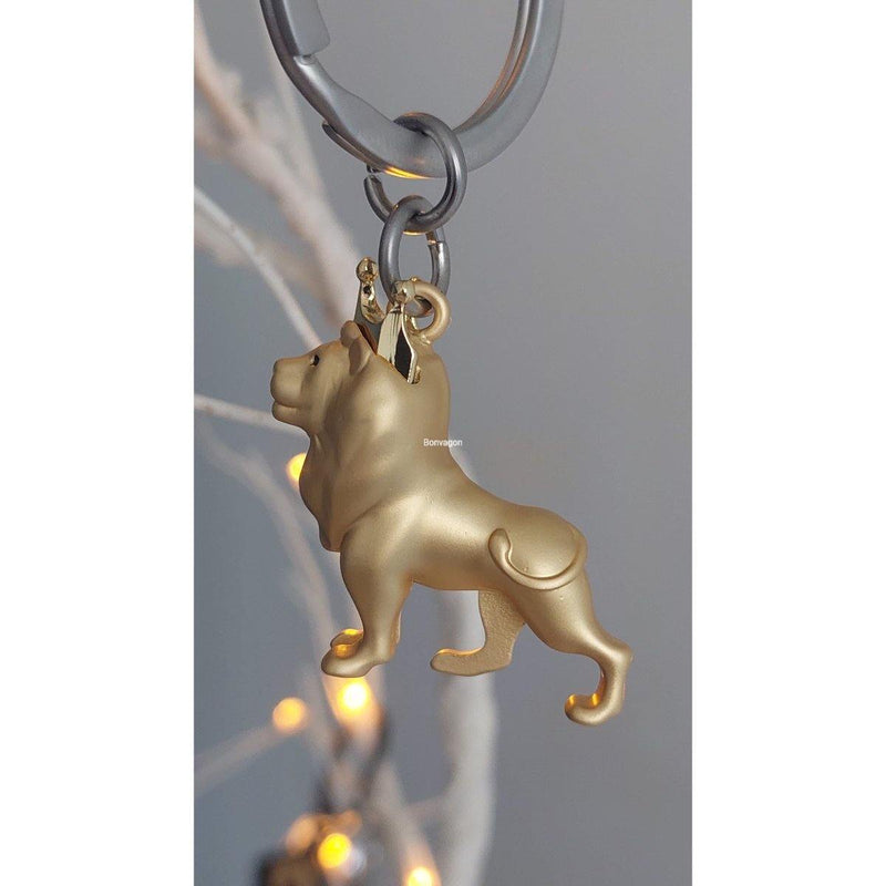 Aslan Anahtarlık Çelik Halkalı  Bonvagon Metalmorphose