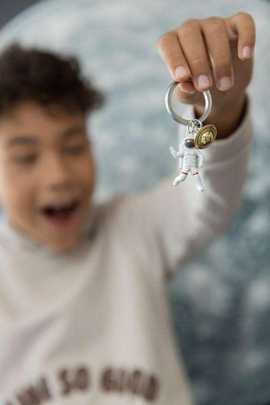 Astronot Anahtarlık Çelik Halkalı  Bonvagon Metalmorphose