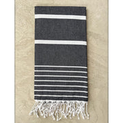 Asur Peştamal Plaj Havlusu Pamuklu Dokulu Banyo Havlusu 75x100cm Bonvagon