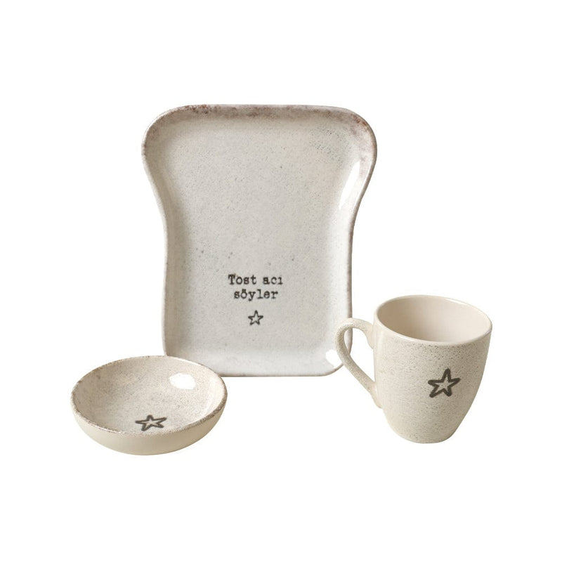 Atıştırmalık Tost Seti 3 Parça Bonvagon