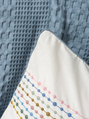 Aura Çift Kişilik Pike Takımı Pebble Indigo Bonvagon