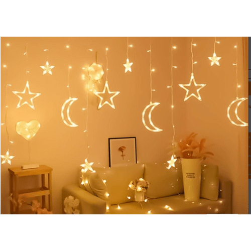 Ay Yıldız Perde Led 3m Bonvagon