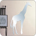Aynalı Duvar Süsü (sticker) Zürafa Şekilli Bonvagon