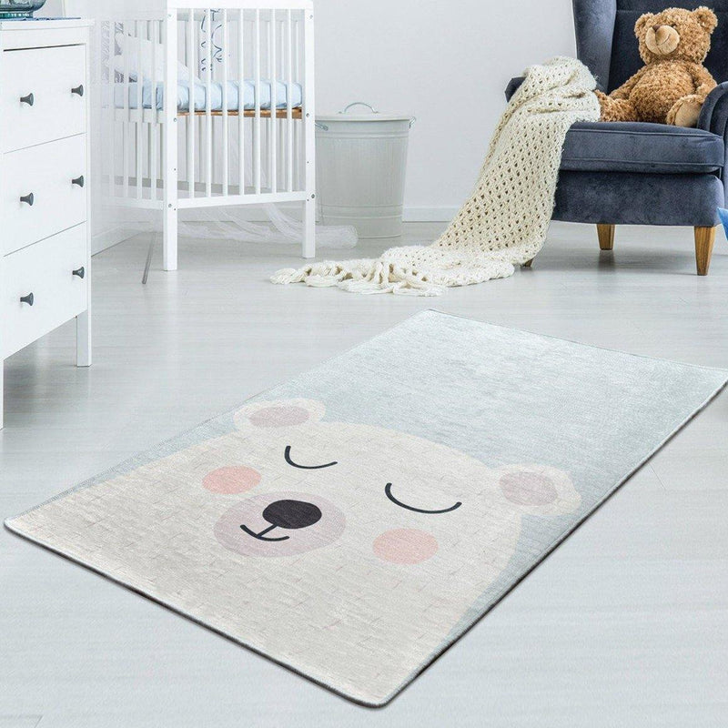 Baby Bear OEKO-TEX® Çocuk Halısı, Kaymaz Taban, Yıkanabilir Bonvagon