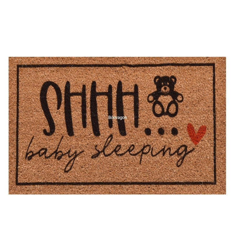 Baby Sleeping Doğal Koko Hindistan Cevizi Kapı Önü Paspas 60x40cm