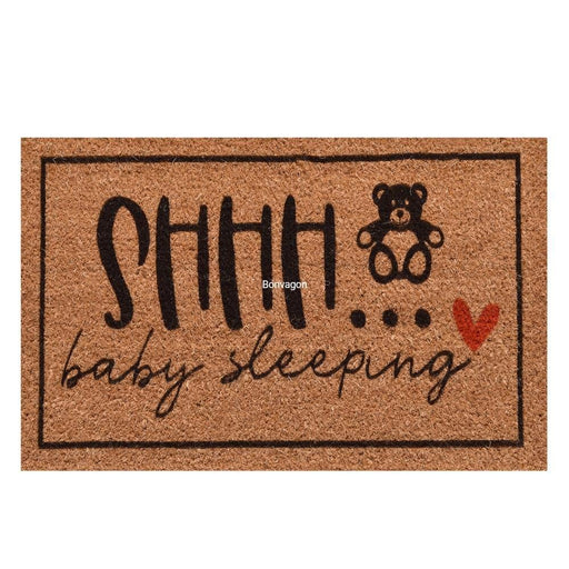 Baby Sleeping Doğal Koko Hindistan Cevizi Kapı Önü Paspas 60x40cm