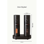 Baharat Öğütücü 100 ml - Şarjlı ve Kolay Kullanım Bonvagon