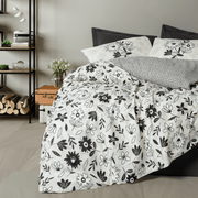 Balance Nevresim Takımı Çift Kişilik Meresa Siyah Bonvagon