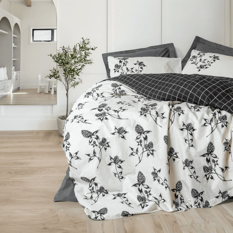 Balance Nevresim Takımı Çift Kişilik Ohia Antrasit Bonvagon