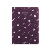 Balıklı B5 Çizgili Defter Mor Bonvagon