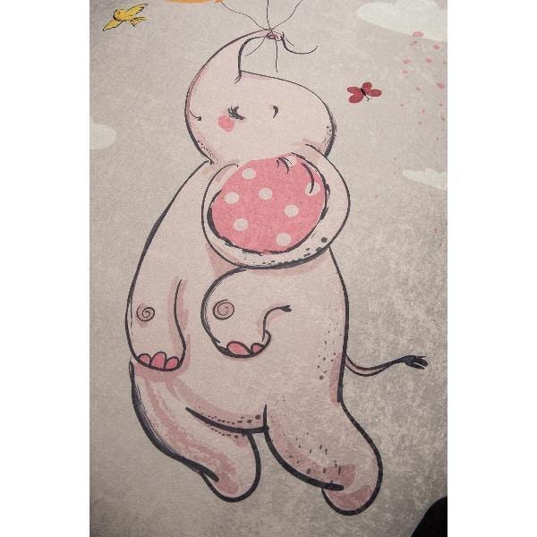 Balloons Yıkanabilir Antibakteriyel Çocuk Halısı, Kaymaz Taban, Yıkanabilir Bonvagon