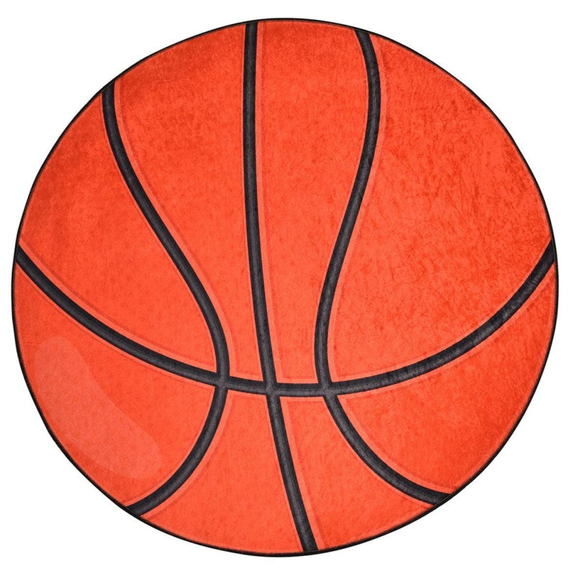 Basketball Topu Yıkanabilir Antibakteriyel Çocuk Halısı, Kaymaz Taban, Yıkanabilir Bonvagon