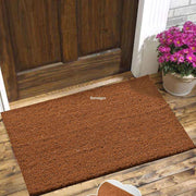 Baskısız Doğal Koko Hindistan Cevizi Kapı Önü Paspas 60x40cm Bonvagon