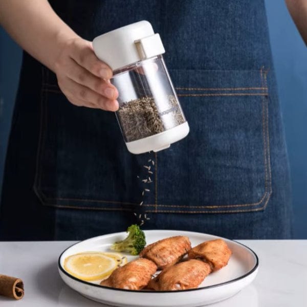 Basmalı Baharatlık ve Tuzluk Sofra Aksesuarı - Pratik Kullanım Bonvagon