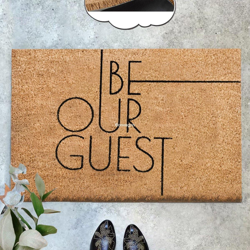 Be Our Guest Doğal Koko Hindistan Cevizi Kapı Önü Paspas 60x40cm