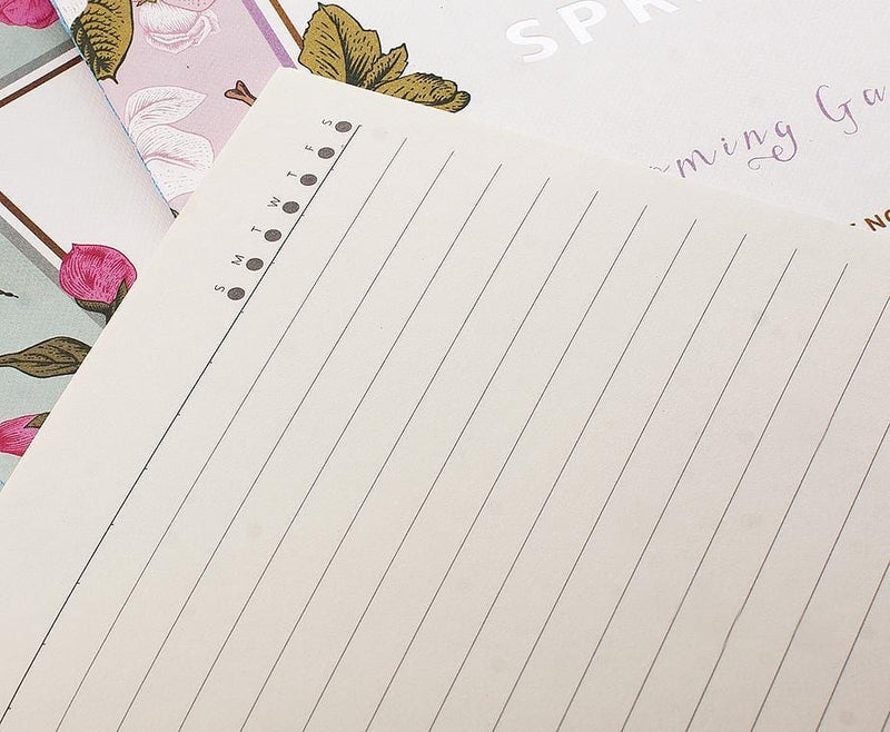 Beautiful Spring Season B5 Çizgili Defter Pembe Bonvagon