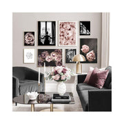 Beauty 8 Parça Çerçeve Görünümlü Ahşap Tablo Seti Bonvagon