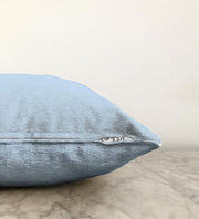 Bebek Mavi Dijital Baskılı Dekoratif Raşel Kadife Yastık Kırlent Kılıfı Bonvagon