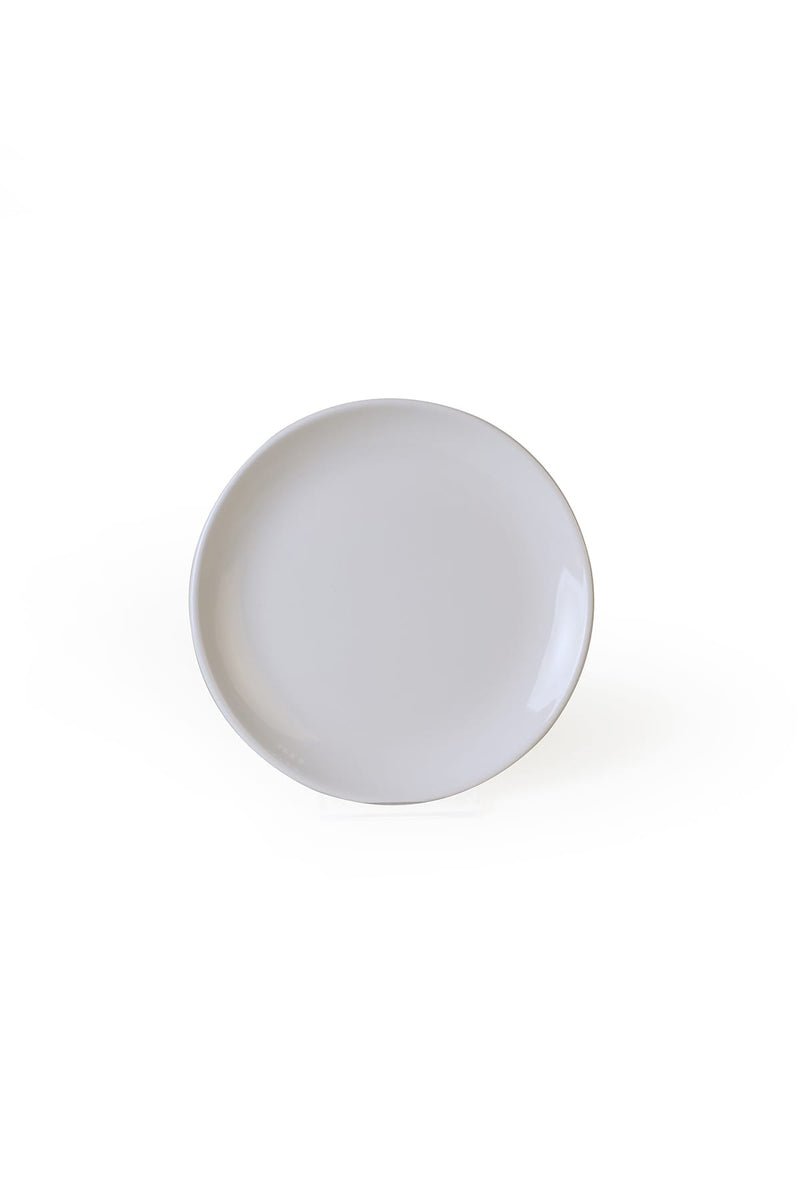 Beyaz Delta Pasta Tabağı 17 Cm - 6 Adet Set