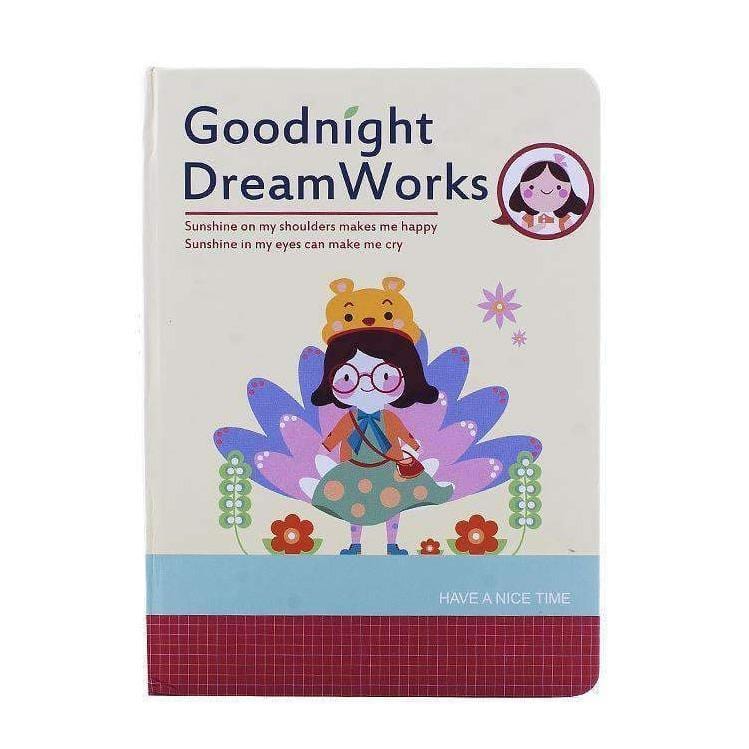 Beyaz Kalın Kaplı Defter Bonvagon